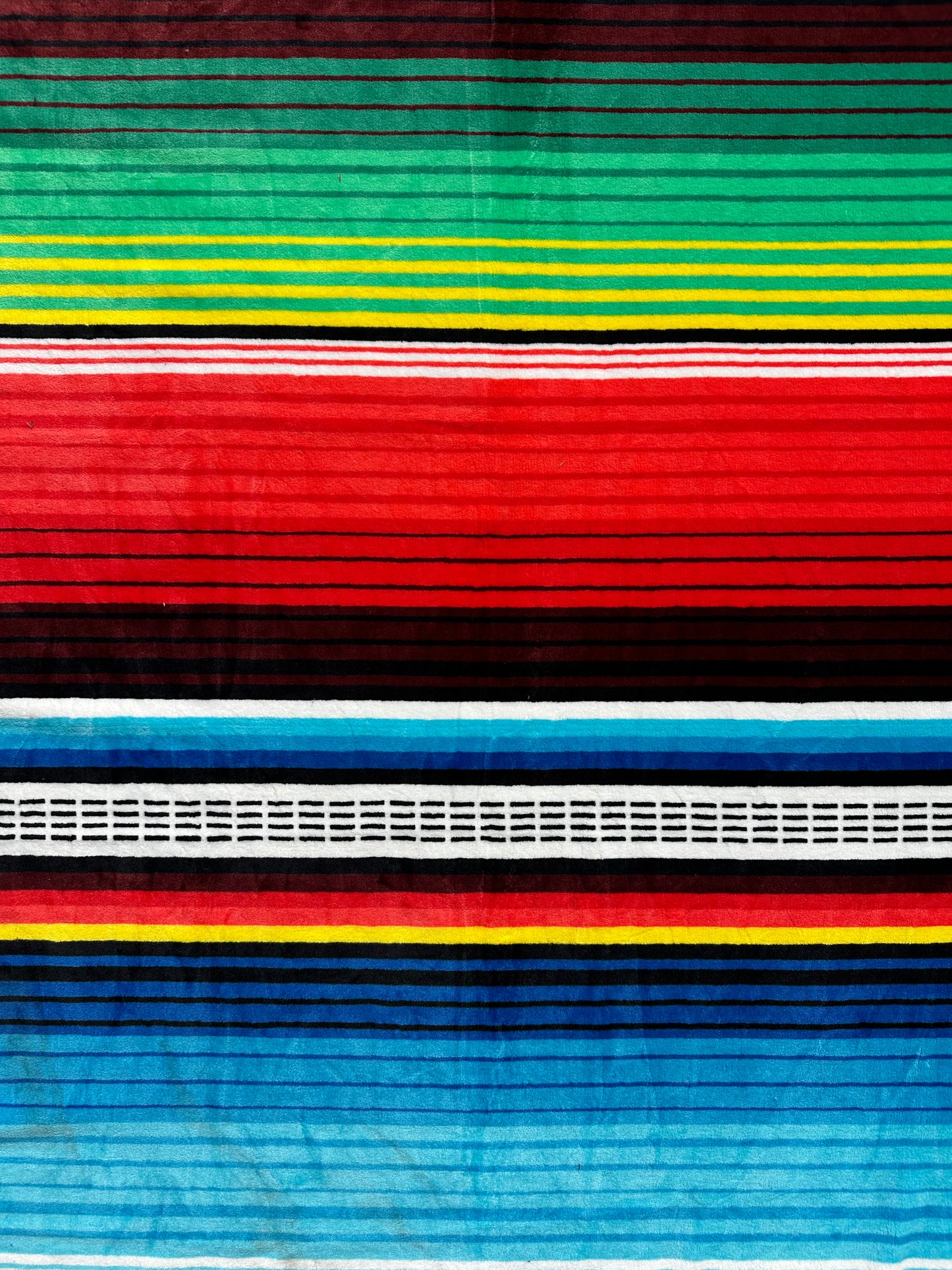 Serape Flannel Blanket