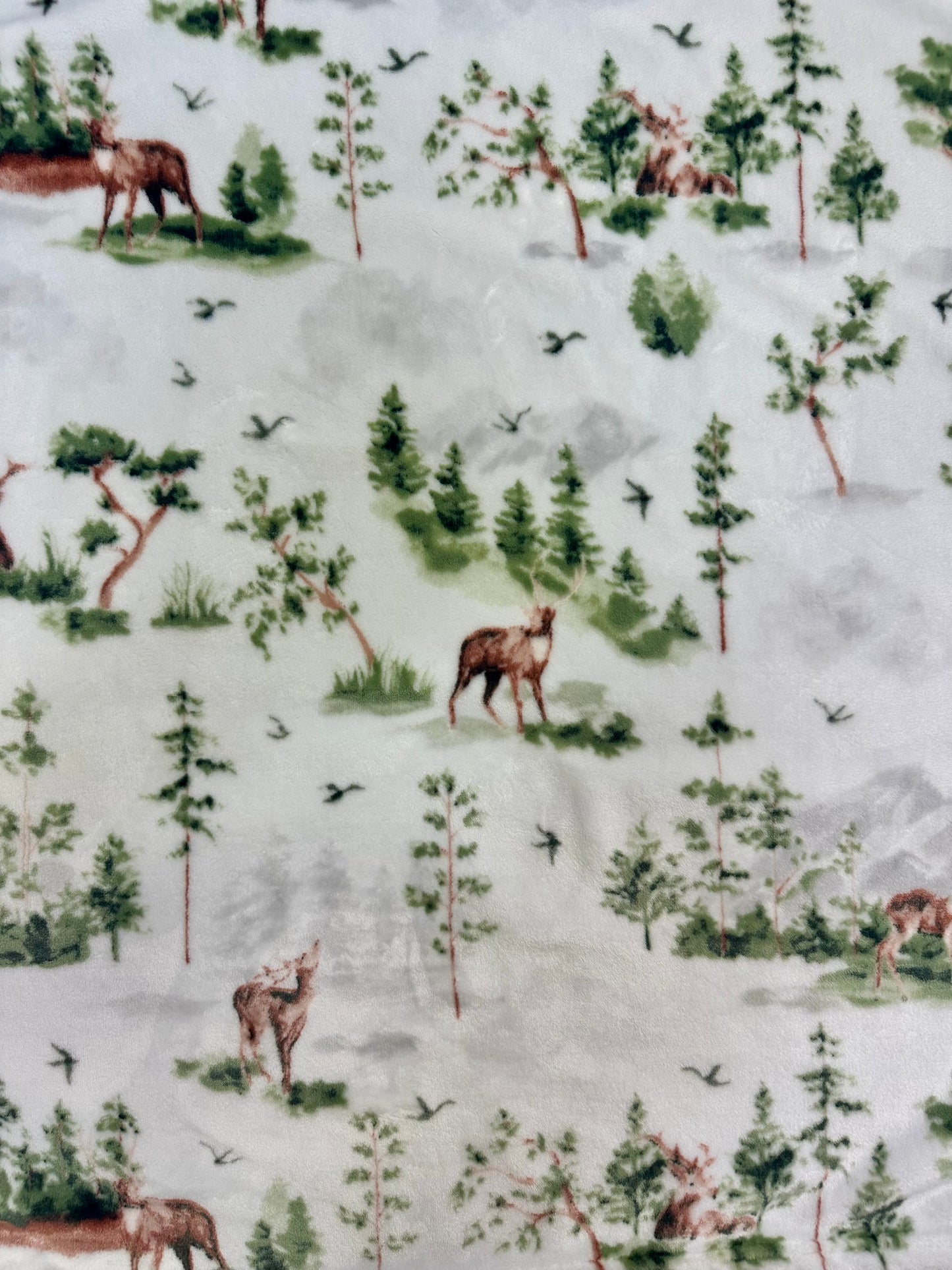 SW131 - Deer Flannel Blanket