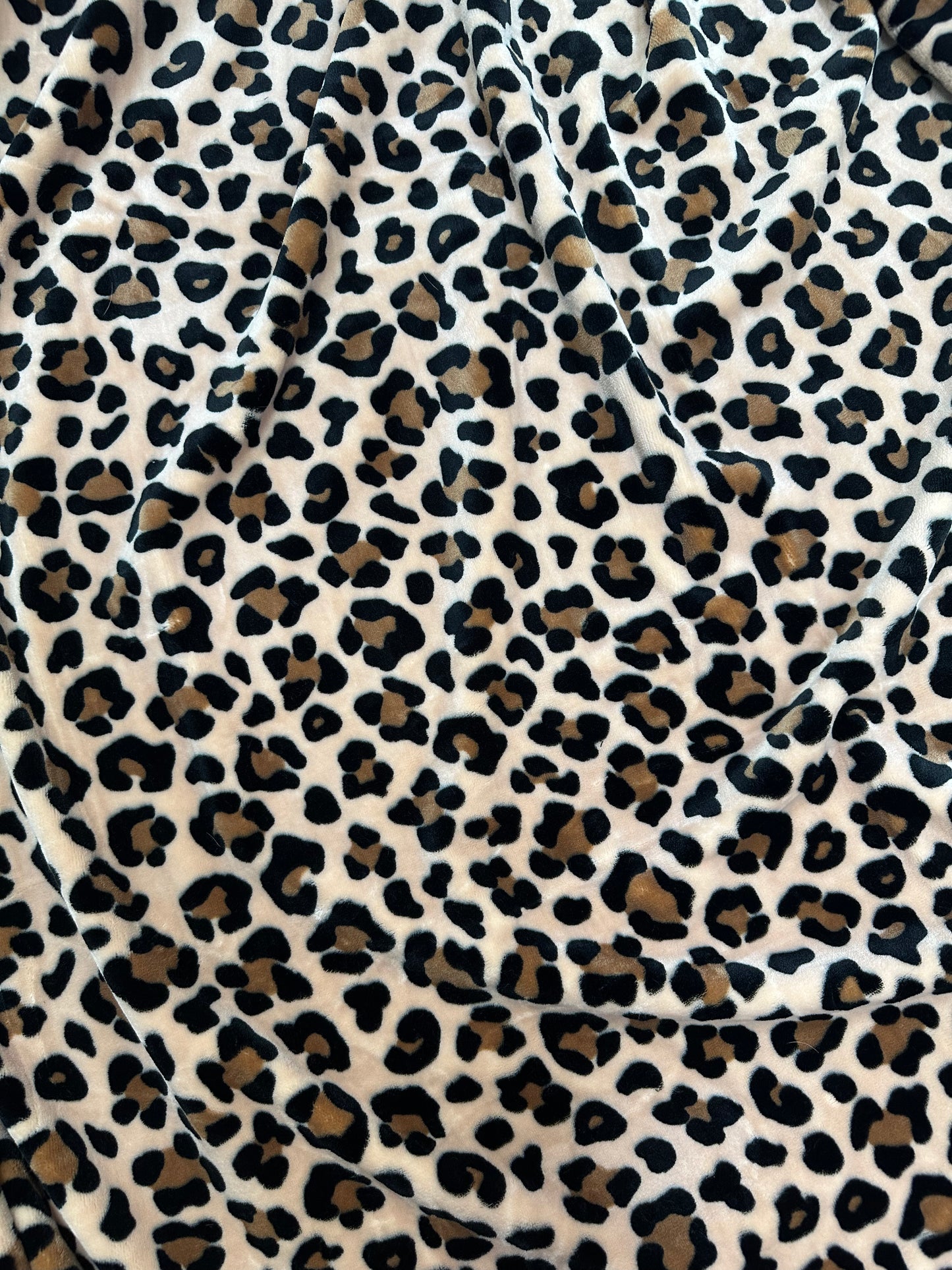 A12 - Leopard Print Flannel Blanket