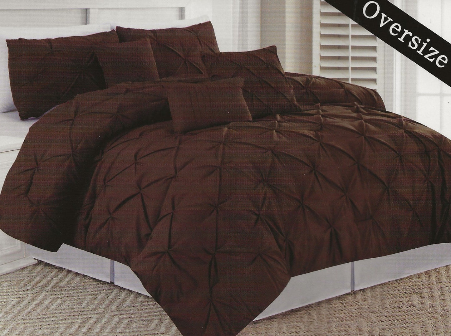 Chocolate Comforter Set