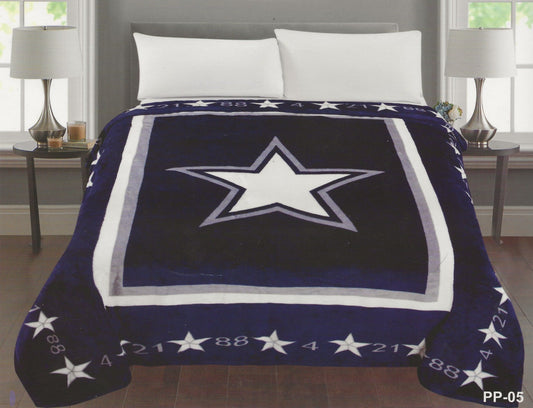 Dallas Star Flannel Blanket