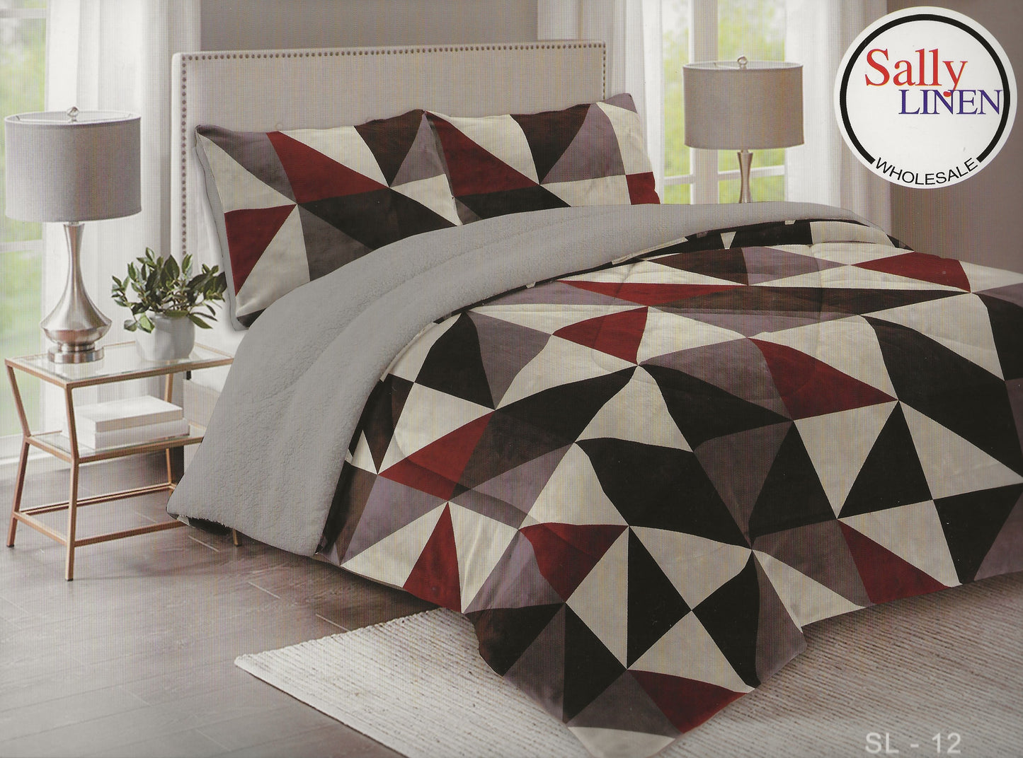 Geometric Borrego Blanket Set