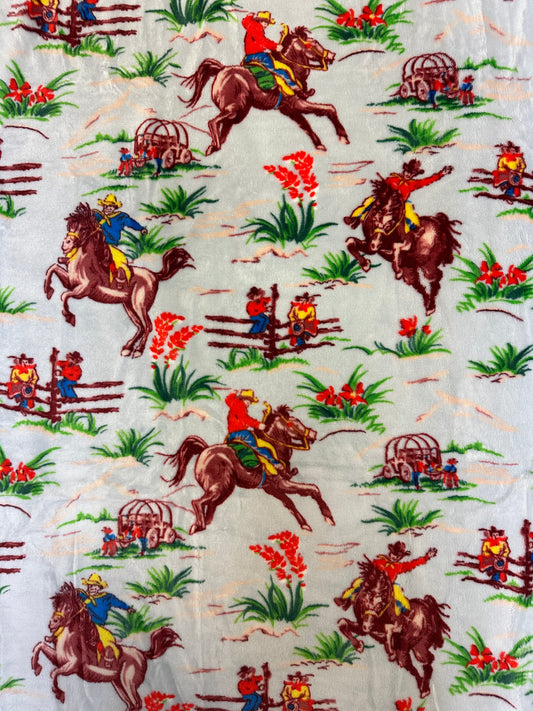 B16 - Light Blue Western Cowboys