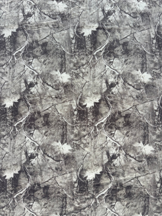 A54 - Winter Snow Camouflage Flannel Blanket