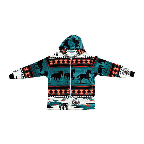Green Horse Blanket Jacket