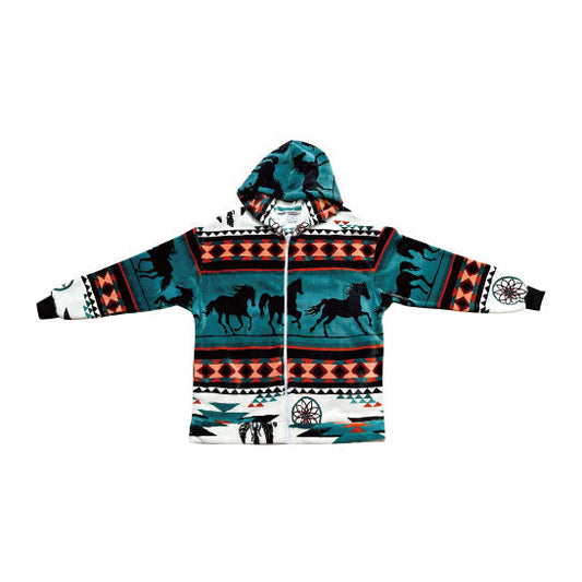 Green Horse Blanket Jacket